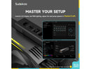 Sudokoo Proteus 360 AIO LCD Liquid CPU Cooler, Customizable Segment 3.4" LCD
