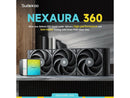 Sudokoo NEXAURA 360 Liquid CPU Cooler: 360mm AIO CPU Cooler with PWM Pump & ARGB