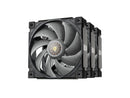 Sudokoo MACH120-3IN1 120mm Case Fan: 3 Pack PWM Quiet PC Fans with FOC Motor - 4