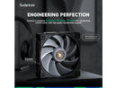 Sudokoo MACH120-3IN1 120mm Case Fan: 3 Pack PWM Quiet PC Fans with FOC Motor - 4