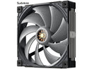 Sudokoo MACH140 140mm Case Fan: PWM Quiet PC Fans with FOC Motor - 4 Pin LCP