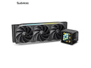 Sudokoo Proteus 360 AIO LCD Liquid CPU Cooler, Customizable Segment 3.4" LCD