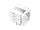 Sudokoo SK620 White AM5 Air Cooler: 6 Heatpipes Dual Tower CPU Air Cooler for