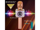 BONAOK  Wireless Bluetooth Karaoke Microphone,3-in-1 Portable Handheld Karaoke