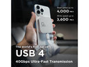DATO Magnetic External SSD 2TB, External Solid State Drive Portable SSD USB 4.0