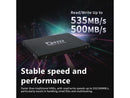 DATO 512GB SSD 2.5" SATA III Internal Solid State Drive, 3D NAND, SLC Cache, Up