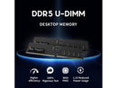 DATO 32GB (2x16GB) DDR5 5600MHz UDIMM desktop Memory RAM, PC5-44800, CL46, 1.1V,