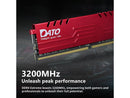 DATO 16GB (2x8GB) DDR4 3200MHz Gaming Desktop RAM, UDIMM, PC4-25600, CL16,