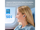 EarFun Air Pro 4 Adaptive Hybrid Noise Canceling Wireless Earbuds, Qualcomm