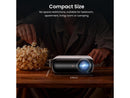 HAPPRUN Native 1080P Projector, Bluetooth Home Theater Movie Projector with