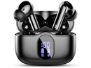 Wireless Earbuds, Bluetooth 5.4 Headphones Bass Stereo, Ear Buds with Noise