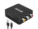 ABLEWE RCA to HDMI,AV to HDMI Converter, 1080P Mini RCA Composite CVBS Video
