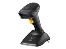Adesso NuScan 2500 Barcode Scanner - Cable/Wireless Connectivity - 12" Scan