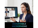Adesso Xtream P900 Bluetooth Headset with Adjustable Microphone Boom Black