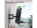 Full Motion TV Wall Mount for Most 37"-84" Flat Screen TV, Swivel or Tilt TV