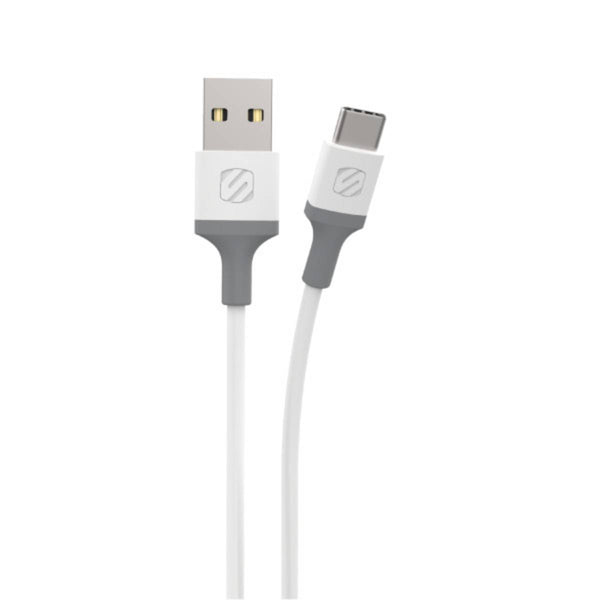 Strikeline USB-C - A Cable 4ft Wh/Gy