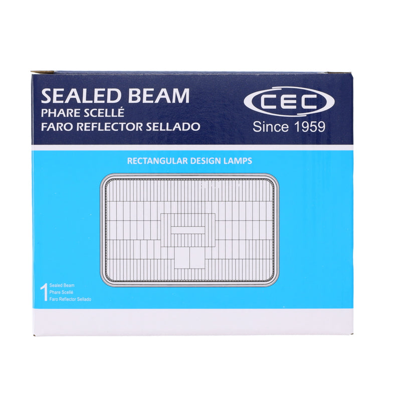 5061 Longlife Halogen Low Bean Sq 4Lamp