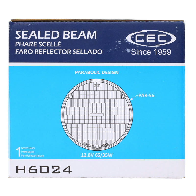 6024 Halogen Hi-Low Beam Round 2Lamp Sys