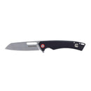 Cummins Pocket Knife 3.5-Inch Blade CMN4725 Liner Lock Tactical Folding Knife High Carbon Steel Ball-Bearing Open Close - Black
