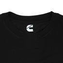 Cummins Unisex T-Shirt Short Sleeve Black Cotton Pocket Tee CMN4746 - Medium