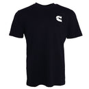 Cummins Unisex T-Shirt Short Sleeve Black Cotton Tagless Tee CMN4763 - 2XL