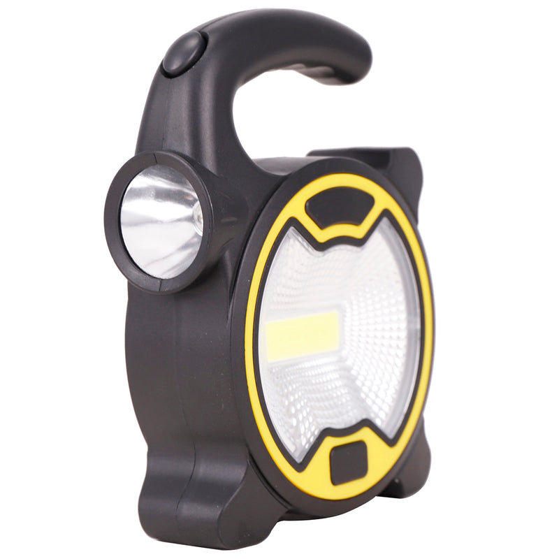 2 pocket-size flashlights providing 50-60 lumens for convenient on-the-go visibility