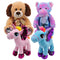 Plush Animal Assortment with Sequins