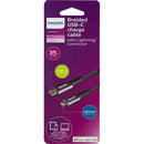 Philips Lightning to C 3ft Brd Cable Blk