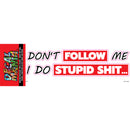 Decal - 8in Dont Follow Me 1PK
