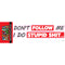 Decal - 8in Dont Follow Me 1PK