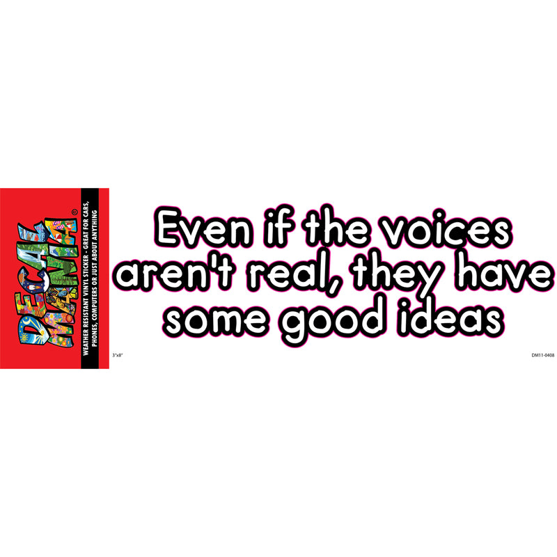 Decal - 8in Even If The Voices 1PK