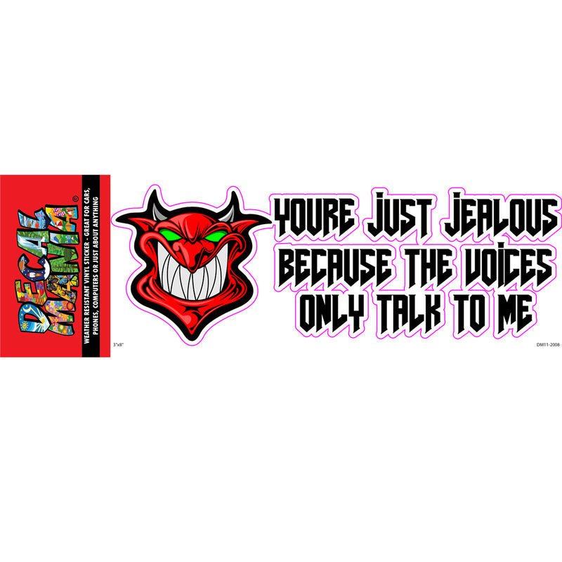 Decal - 8in Youre Just Jealous 1PK