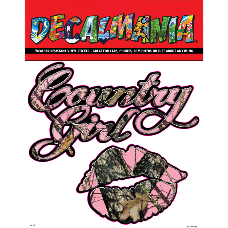 Decal - 6in Country Girl 1PK