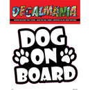 Decal - 6in Dog On Board 1PK