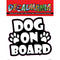 Decal - 6in Dog On Board 1PK