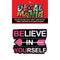 Decal BELIEVE IN YOURSELF 2PK 3IN