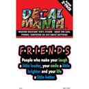 Decal FRIENDS PEOPLE WHO MAKE 2PK 3IN