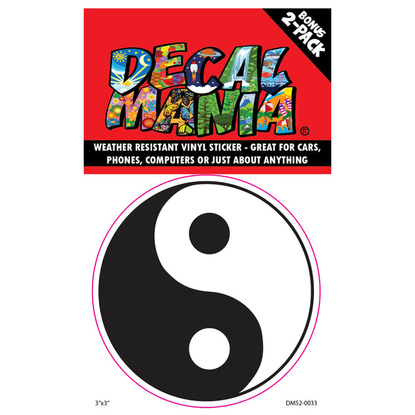 DecalMania - Ying Yang 2PK 3in