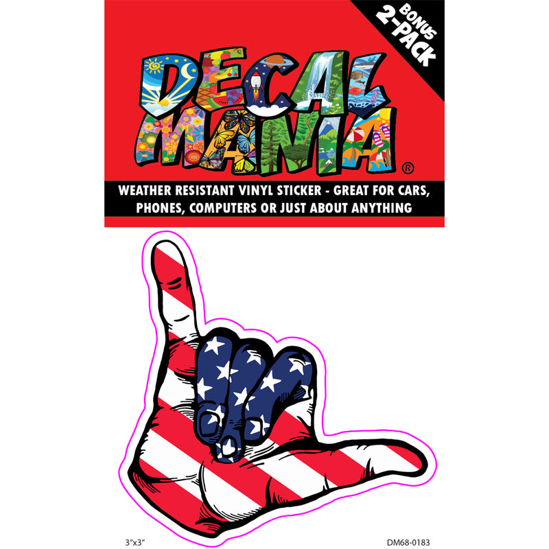 DecalMania - American Aloha 2PK 3in
