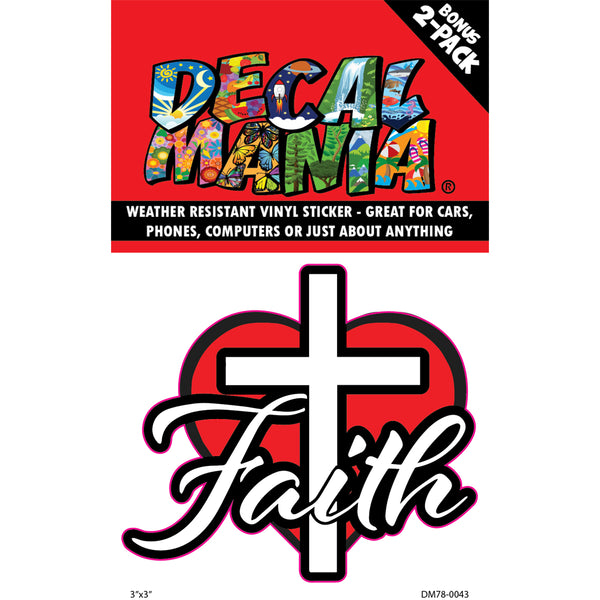 DecalMania - Faith 2PK 3in