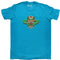 Teal Tiki Man Logo T-Shirt  M-2XL