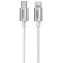 4ft Metal Tips Type-C to Lightning Cable