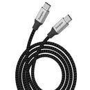 6ft Braided Type-C to Type-C Cable