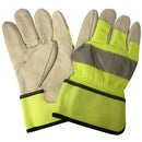 Hi-Vis Grain Leather Glove XL