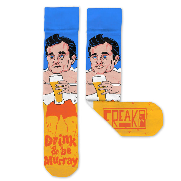 Drink and Be Murray Socks