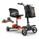 SuperHandy Mobility Scooter 4-Wheel - Foldable & Lightweight, 48V Li-Ion