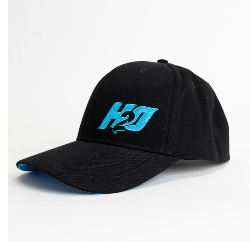 H20 Logo Cap  Black