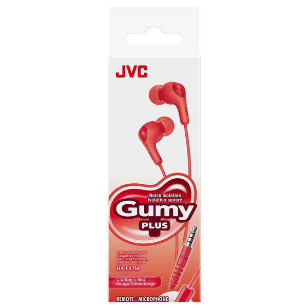 JVC GUMY WIRED INNER EAR HEADPHONES WITH