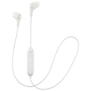 WIRELESS GUMY HEADPHONE W.MIC-REMOTE WHT