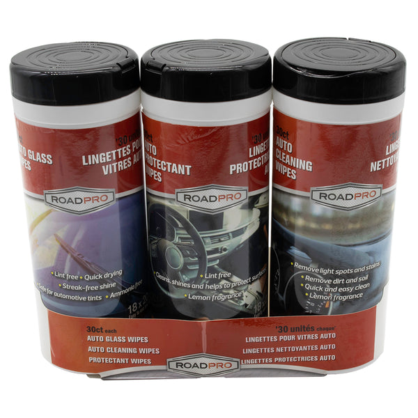 Auto Wipes Canister 3 Pack